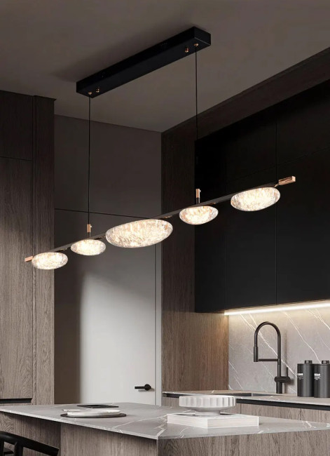 Подвесная люстра Delight Collection MT9125-5HL pearl black Подвесная люстра Delight Collection MT9125-5HL pearl black