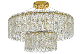 Подвесная люстра Arti Lampadari Ovindoli L 1.5.80+40.100 G Подвесная люстра Arti Lampadari Ovindoli L 1.5.80+40.100 G