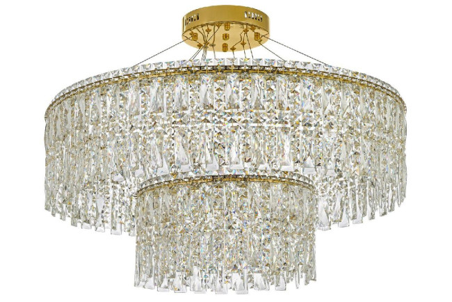 Подвесная люстра Arti Lampadari Ovindoli L 1.5.80+40.100 G Подвесная люстра Arti Lampadari Ovindoli L 1.5.80+40.100 G