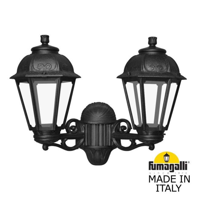 Уличный настенный светильник Fumagalli PORPORA/SABA K22.141.000.AXE27 Уличный настенный светильник Fumagalli PORPORA/SABA K22.141.000.AXE27