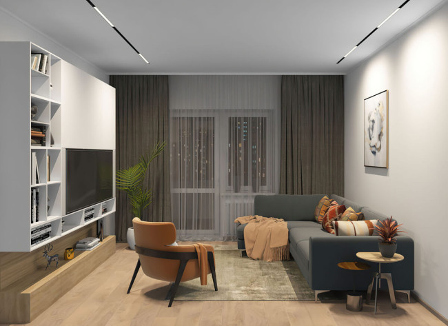 Трековый светодиодный светильник Denkirs DK8005-BK Трековый светодиодный светильник Denkirs DK8005-BK