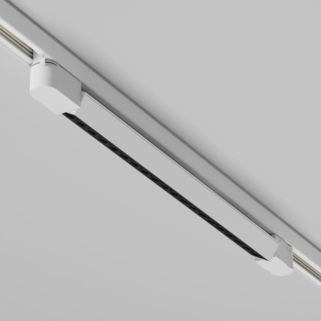 Трековый трехфазный светильник Maytoni Points TR195-3-20W4K-M-W Трековый трехфазный светильник Maytoni Points TR195-3-20W4K-M-W