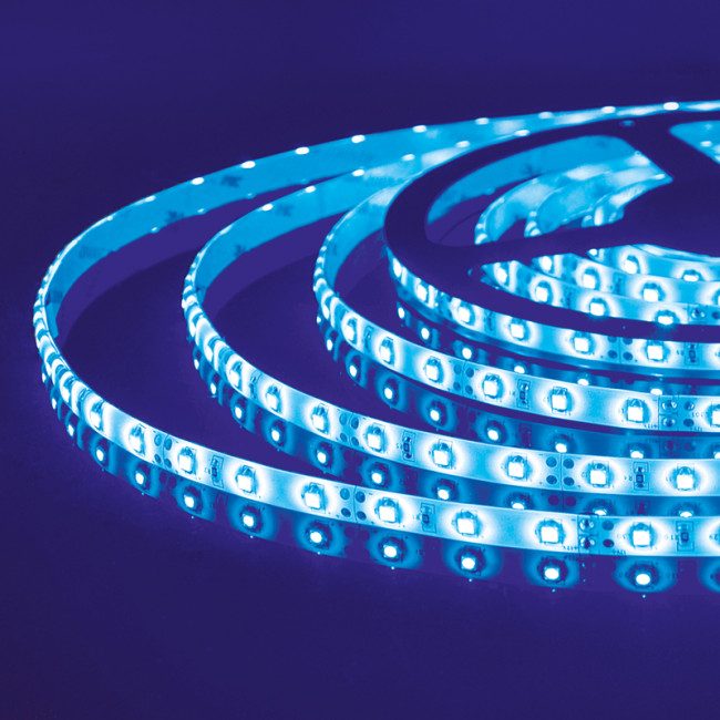 Светодиодная лента Elektrostandard 12V 4,8W 60Led 2835 IP65 синий, 5м 4690389124198 Светодиодная лента Elektrostandard 12V 4,8W 60Led 2835 IP65 синий, 5м 4690389124198