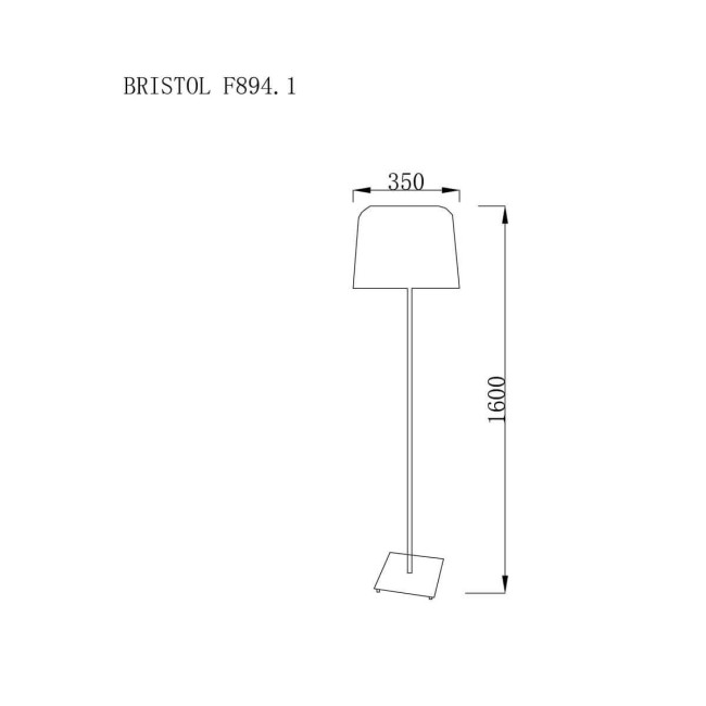 Торшер Lucia Tucci Bristol F894.1 Торшер Lucia Tucci Bristol F894.1