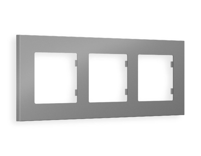 Рамка трехместная Ambrella Volt Qubi AF250503 Рамка трехместная Ambrella Volt Qubi AF250503