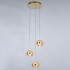 Подвесной светильник MD22030002-3A gold/champagne