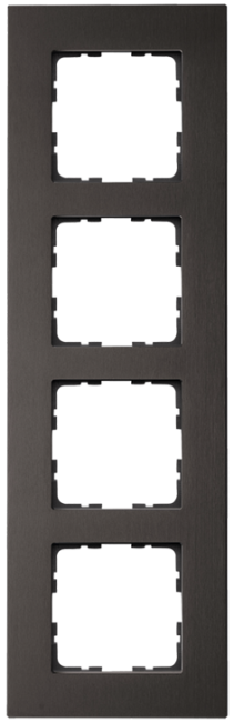 Рамка 4-постовая алюминий Brown Jasmart G1004AZ Рамка 4-постовая алюминий Brown Jasmart G1004AZ