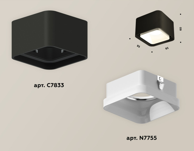 Потолочный светильник Ambrella Light Techno Spot XS7833021 (C7833, N7755) Потолочный светильник Ambrella Light Techno Spot XS7833021 (C7833, N7755)