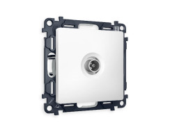 Комплект механизма TV розетки оконечной 50-870 MHz 1dB Ambrella Volt Alfa MA133010