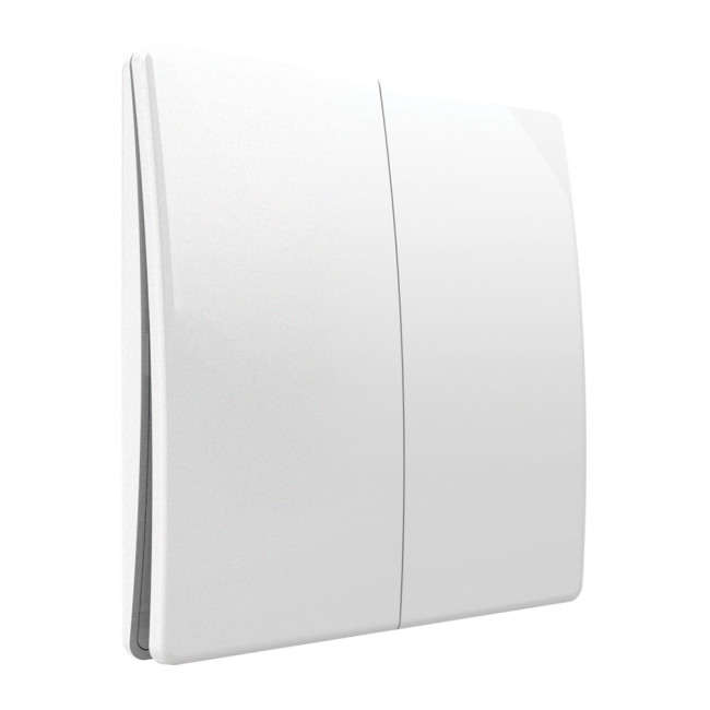 Выключатель беспроводной двухклавишный Feron TM92 51021 Выключатель беспроводной двухклавишный Feron TM92 51021