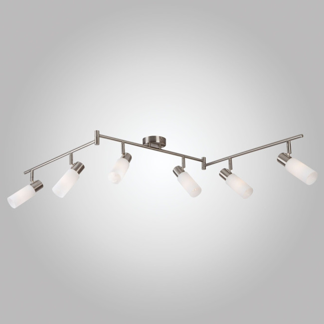 Спот Eurosvet Мэдиссон 20043/6 сатин-никель