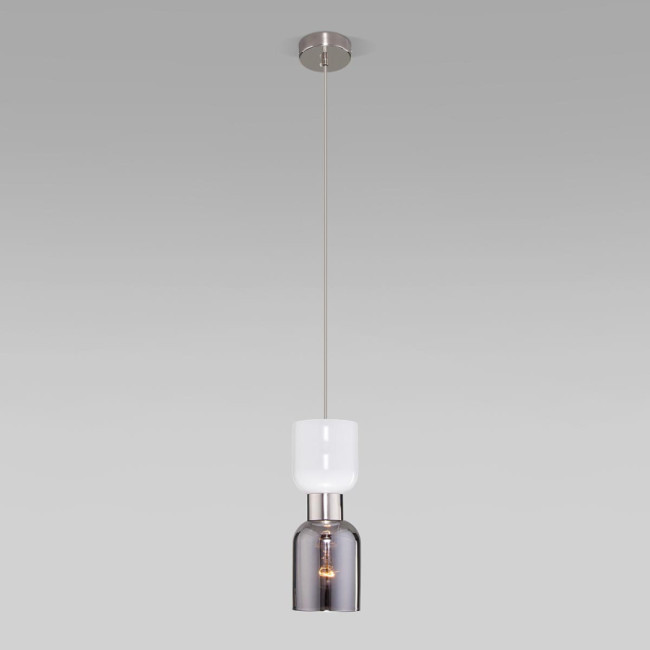 Подвесной светильник Eurosvet TANDEM 50118/1 никель Подвесной светильник Eurosvet TANDEM 50118/1 никель