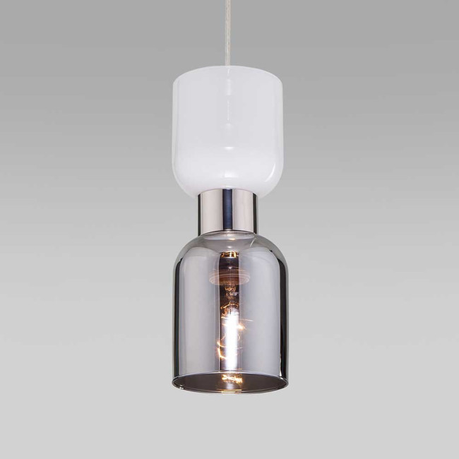 Подвесной светильник Eurosvet TANDEM 50118/1 никель Подвесной светильник Eurosvet TANDEM 50118/1 никель