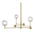 Люстра на штанге Delight Collection Globe Mobile KG0835P-3 brass