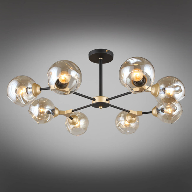 Потолочная люстра Omnilux Sandrigo OML-93607-08 Потолочная люстра Omnilux Sandrigo OML-93607-08