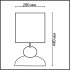 Настольная лампа Lumion Comfi Ovona 8127/1T Настольная лампа Lumion Comfi Ovona 8127/1T