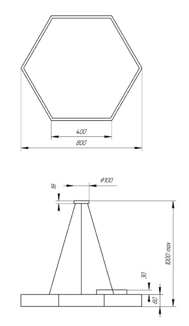 Подвесной светильник Эра Geometria SPO-122-B-40K-066 Б0050553 Подвесной светильник Эра Geometria SPO-122-B-40K-066 Б0050553