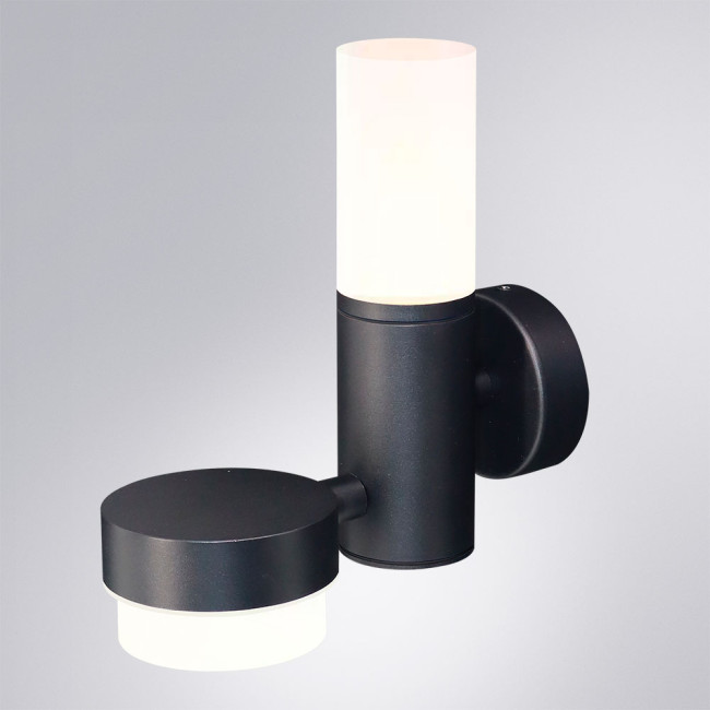 Уличный настенный светильник Arte Lamp Budapest A2360AL-2BK Уличный настенный светильник Arte Lamp Budapest A2360AL-2BK