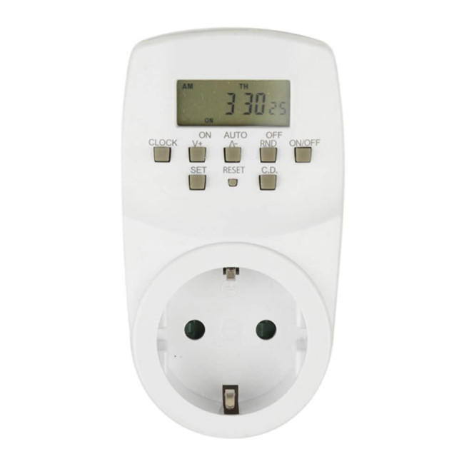 Таймер электронный (UL-00003766) Uniel UST-E20 White Таймер электронный (UL-00003766) Uniel UST-E20 White
