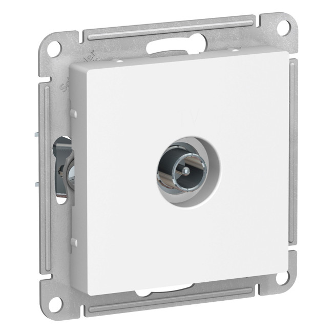 Розетка TV проходная 4DB Systeme Electric AtlasDesign Белый ATN000192