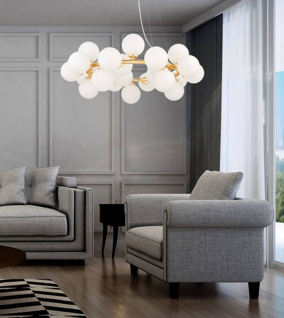 Подвесная люстра Lumina Deco Marsiada LDP 6033-25 FGD Подвесная люстра Lumina Deco Marsiada LDP 6033-25 FGD