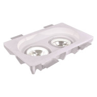 Встраиваемый светильник Arte Lamp Invisible A9270PL-2WH Встраиваемый светильник Arte Lamp Invisible A9270PL-2WH