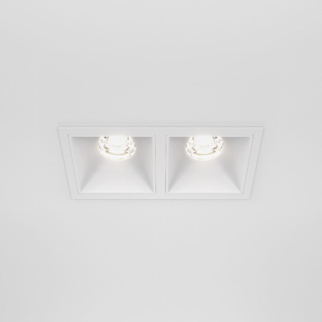 Встраиваемый светильник Maytoni Technical Alfa LED DL043-02-10W4K-SQ-W