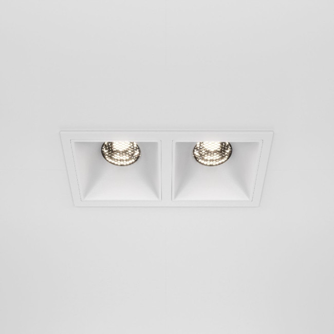 Встраиваемый светильник Maytoni Technical Alfa LED DL043-02-10W4K-SQ-W