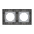 Рамка стеклянная на 2 поста Arlight FRM-GLARE-GC-2-GR 043837