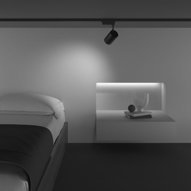 Трековый светильник Maytoni Technical Vuoro TR003-1-10W3K-W-B