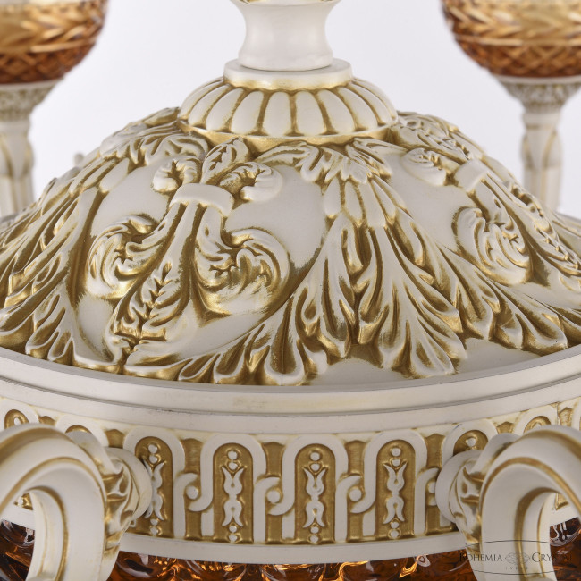 Подвесная люстра Bohemia Ivele Crystal AL78101P/8/250 A WMG P Amber/M-1F Подвесная люстра Bohemia Ivele Crystal AL78101P/8/250 A WMG P Amber/M-1F