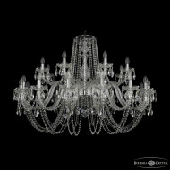 Подвесная люстра Bohemia Ivele Crystal 1402/16+8/460 Ni Подвесная люстра Bohemia Ivele Crystal 1402/16+8/460 Ni