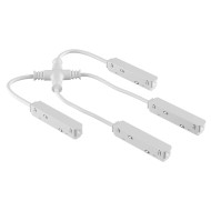 Токопроводящий X-образный соединитель UNO 48V Lightstar Uno 509294W Токопроводящий X-образный соединитель UNO 48V Lightstar Uno 509294W