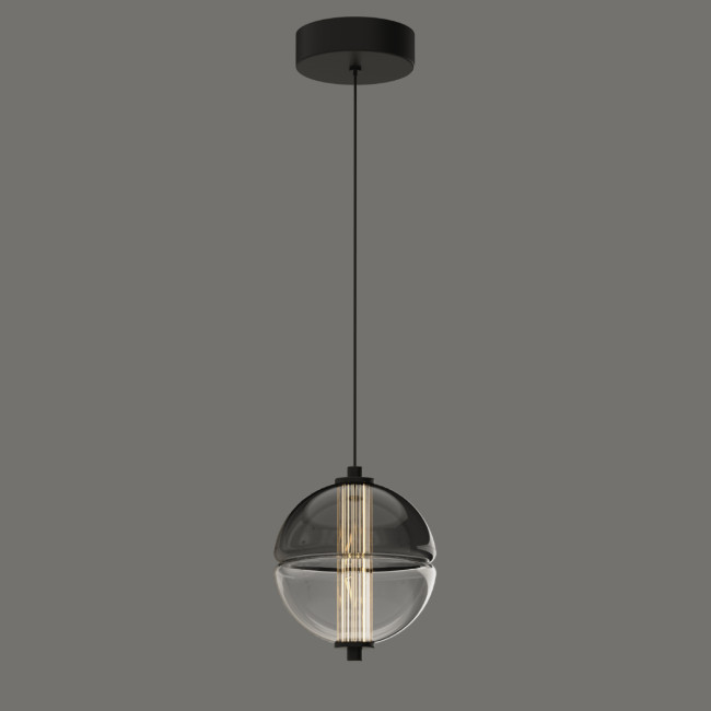 Подвесной светильник MD24022079-1A black/smoky Подвесной светильник MD24022079-1A black/smoky