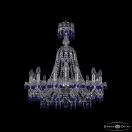 Подвесная люстра Bohemia Ivele Crystal 1410/12/240/XL-74 Ni V3001 Подвесная люстра Bohemia Ivele Crystal 1410/12/240/XL-74 Ni V3001