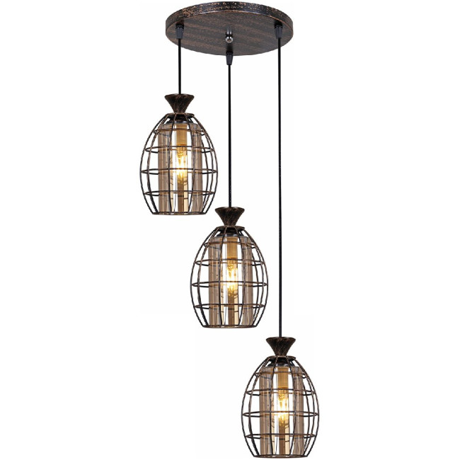 Подвесной светильник Reluce 03525-0.4-03 BK+GD Подвесной светильник Reluce 03525-0.4-03 BK+GD