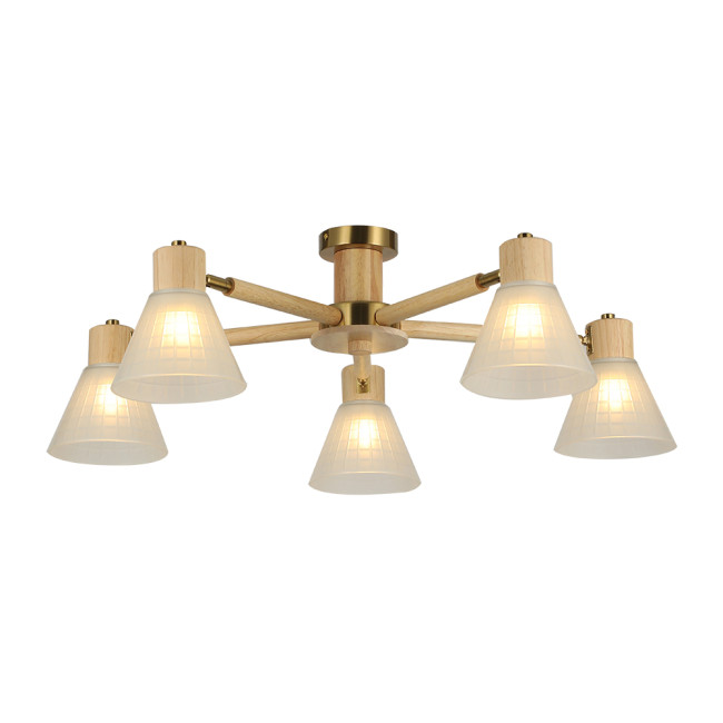 Люстра на штанге Arte Lamp Meleph A4096PL-5BR Люстра на штанге Arte Lamp Meleph A4096PL-5BR