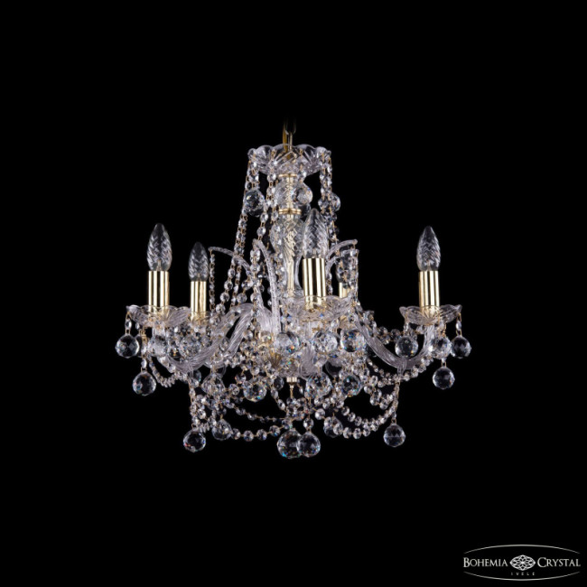 Подвесная люстра Bohemia Ivele Crystal 1411/5/160 G Balls