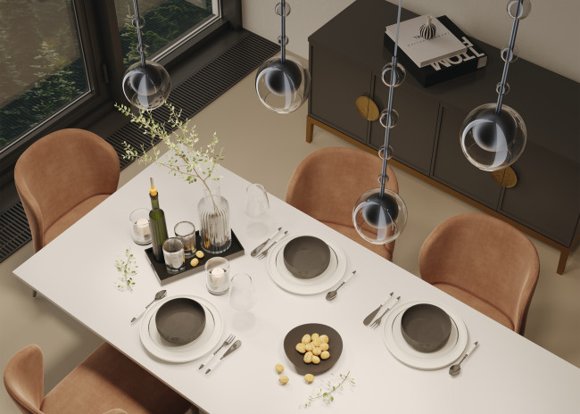 Подвесной светильник Maytoni Ros MOD227PL-01B