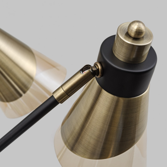 Люстра на штанге IMEX MD.51902-5-S-BK+AB