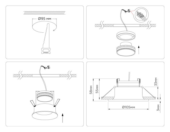 Встраиваемый светильник Ambrella Light Techno spot GX Standard tech TN51811 Встраиваемый светильник Ambrella Light Techno spot GX Standard tech TN51811