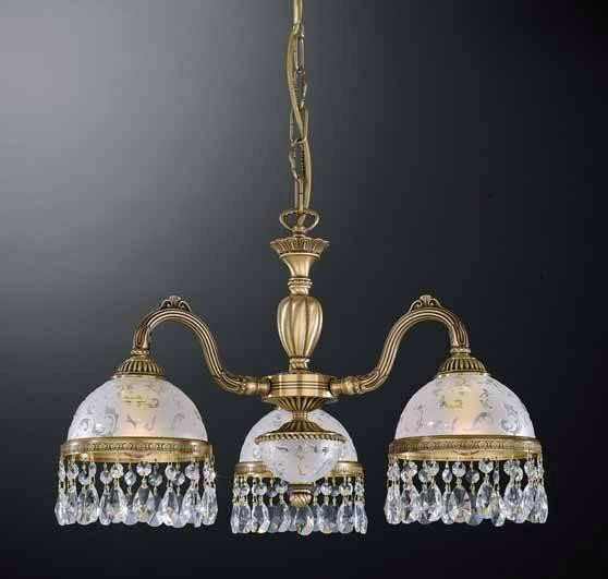 Подвесная люстра Reccagni Angelo L 6200/3 Подвесная люстра Reccagni Angelo L 6200/3