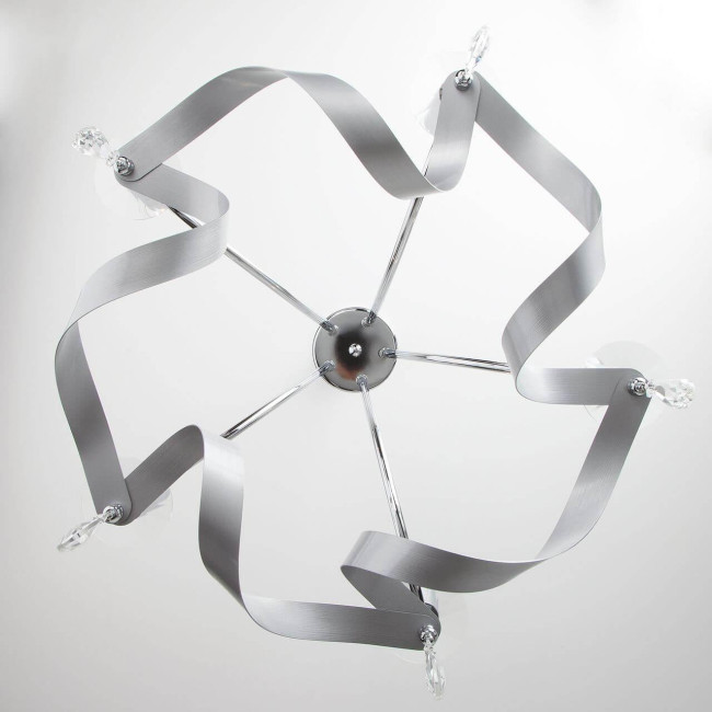 Подвесная люстра Eurosvet Adelia 60064/5 хром Подвесная люстра Eurosvet Adelia 60064/5 хром