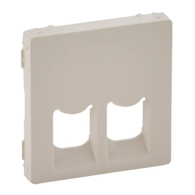 Лицевая панель Legrand Valena Life розетки телефонной RJ-11/Ethernet RJ-45 слоновая кость 755421 Лицевая панель Legrand Valena Life розетки телефонной RJ-11/Ethernet RJ-45 слоновая кость 755421