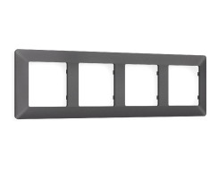 Рамка четырехместная Ambrella Volt Line AF110654 Рамка четырехместная Ambrella Volt Line AF110654