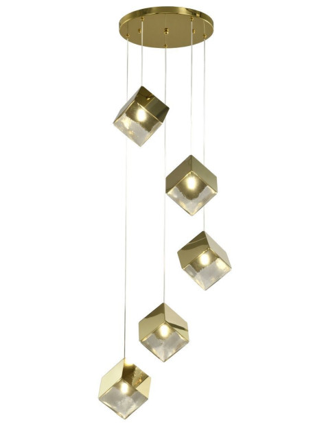 Подвесная люстра Zortes Ice cube ZRS.1005.05 Подвесная люстра Zortes Ice cube ZRS.1005.05