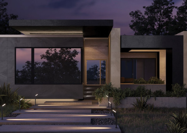 Уличный светодиодный светильник Maytoni Paso O595FL-L12B3K