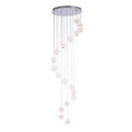 Подвесная люстра DeLight Collection Elliot Diamante MD20001012-18A chrome Подвесная люстра DeLight Collection Elliot Diamante MD20001012-18A chrome