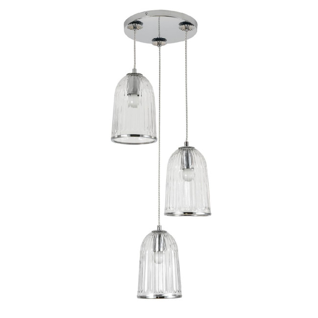 Подвесная люстра Indigo Lucido 11046/3P Chrome V000482 Подвесная люстра Indigo Lucido 11046/3P Chrome V000482