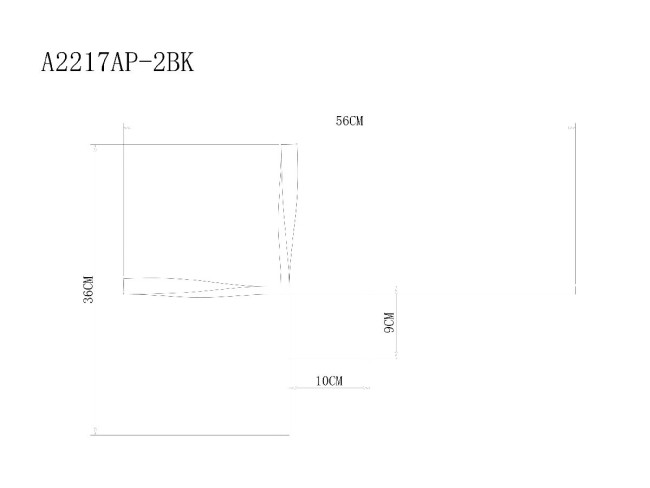 Настенный светильник Arte Lamp Acrux A2217AP-2BK Настенный светильник Arte Lamp Acrux A2217AP-2BK
